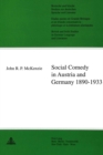Social Comedy in Austria and Germany, 1890-1933 - Book