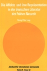 Die Affekte Und Ihre Repraesentation in Der Deutschen Literatur Der Fruehen Neuzeit - Book