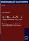 Social Quality - Looking for a Global Social Policy - Book