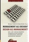 Management ALS Design? Design ALS Management? - Book