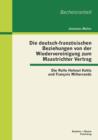 Die deutsch-franzoesischen Beziehungen von der Wiedervereinigung zum Maastrichter Vertrag : Die Rolle Helmut Kohls und Francois Mitterrands - Book