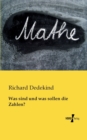 Was sind und was sollen die Zahlen? - Book