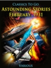 Astounding Stories, February, 1931 - eBook