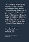 Mario Garci  a Torres - An Arrival Tale - Book