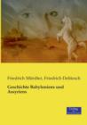 Geschichte Babyloniens und Assyriens - Book