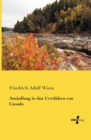 Ansiedlung in den Urwaldern von Canada - Book