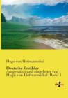 Deutsche Erzahler : Ausgewahlt und eingeleitet von Hugo von Hofmannsthal. Band 1 - Book