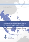 Uncovering Key ASEAN Needs Vital to US Economic Legitimacy in ASEAN. Recommendations For Robust US-ASEAN Relations - eBook
