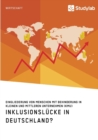 Inklusionslucke in Deutschland? Eingliederung von Menschen mit Behinderung in kleinen und mittleren Unternehmen (KMU) - Book