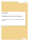 Multikulturelle Teams am Arbeitsplatz : Eine qualitative Untersuchung zu Synergiepotenzialen kultureller Diversitat - Book