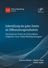 Unterstutzung des guten Zwecks als Differenzierungsmassnahme. Eine empirische Analyse der Einflussfaktoren erfolgreicher Cause-related Marketing Kampagnen - Book