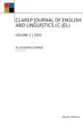 Clarep Journal of English and Linguistics (C-Jel) : Vol. 2 - Book