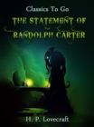 The Statement of Randolph Carter - eBook