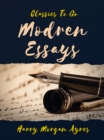 Modern Essays - eBook