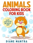 Animals coloring book for kids : Color cheeky kitten and squeaky birds - Book