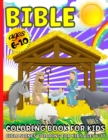 Bible Coloring Book : Bible Coloring Book For Kids ages 6-12 Beautiful Bible Scenes Coloring For Boys And Girls - Book