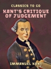Kant's Critique of Judgement - eBook