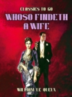 Whoso Findeth a Wife - eBook
