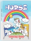 Horse Coloring Book : Kids Coloring Books, Relaxing Colouring Book for Kids, Horse Coloring, Horse Coloring Books - Book