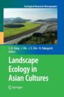 Landscape Ecology in Asian Cultures - Book