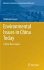 Environmental Issues in China Today : A View from Japan - Book