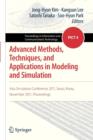 Advanced Methods, Techniques, and Applications in Modeling and Simulation : Asia Simulation Conference 2011, Seoul, Korea, November 2011, Proceedings - Book