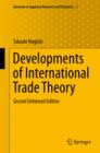 Developments of International Trade Theory - eBook