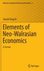 Elements of neo-Walrasian Economics : A Survey - Book