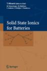 Solid State Ionics for Batteries - Book