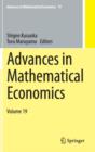 Advances in Mathematical Economics Volume 19 - Book