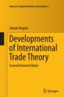 Developments of International Trade Theory - Book