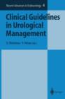 Clinical Guidelines in Urological Management - Book