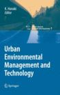 Urban Environmental Management and Technology - Book