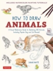 How to Draw Animals : A Visual Reference Guide to Sketching 100 Animals Including Popular Dog and Cat Breeds! (With over 800 illustrations) - Book