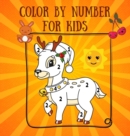 Color by number for kids : HARDCOVER 20 pages of easy coloring by numbers 8.5x 8.5 - Book