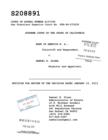 Goodall Estate Petition for Review Case No. A137189 California Supreme Court - Book