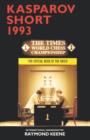Kasparov Vs Short 1993 the Official Book of the Match - Book