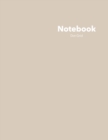 Dot Grid Notebook : Stylish Almond Wisp Notebook, 120 Dotted Pages 8.5 x 11 inches Large Journal - Softcover 2021 Color Trends Collection - Book
