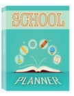 School Planner : Monthly Organizer with Inspirational Quotes, Schedule, Homework, Notes, and More - Book