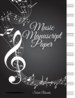 Elegant Blank Sheet Music Notebook : Music Manuscript Paper Staff Paper Notebook for Musicians Music Notebook 12 Staves: 8.5 x 11 Music Composition Books - Book