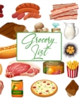 Grocery List : Simple Grocery List - Grocery Planner - Grocery Meal Planner - Shopping List - Book