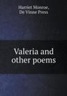 Valeria and Other Poems - Book