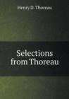 Selections from Thoreau - Book