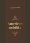 American Nobility - Book