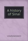 A History of Sinai - Book