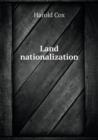 Land Nationalization - Book