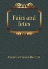 Fairs and Fetes - Book