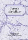 Tottel's Miscellany - Book