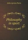Philosophy in Sport - Book