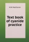 Text Book of Cyanide Practice - Book